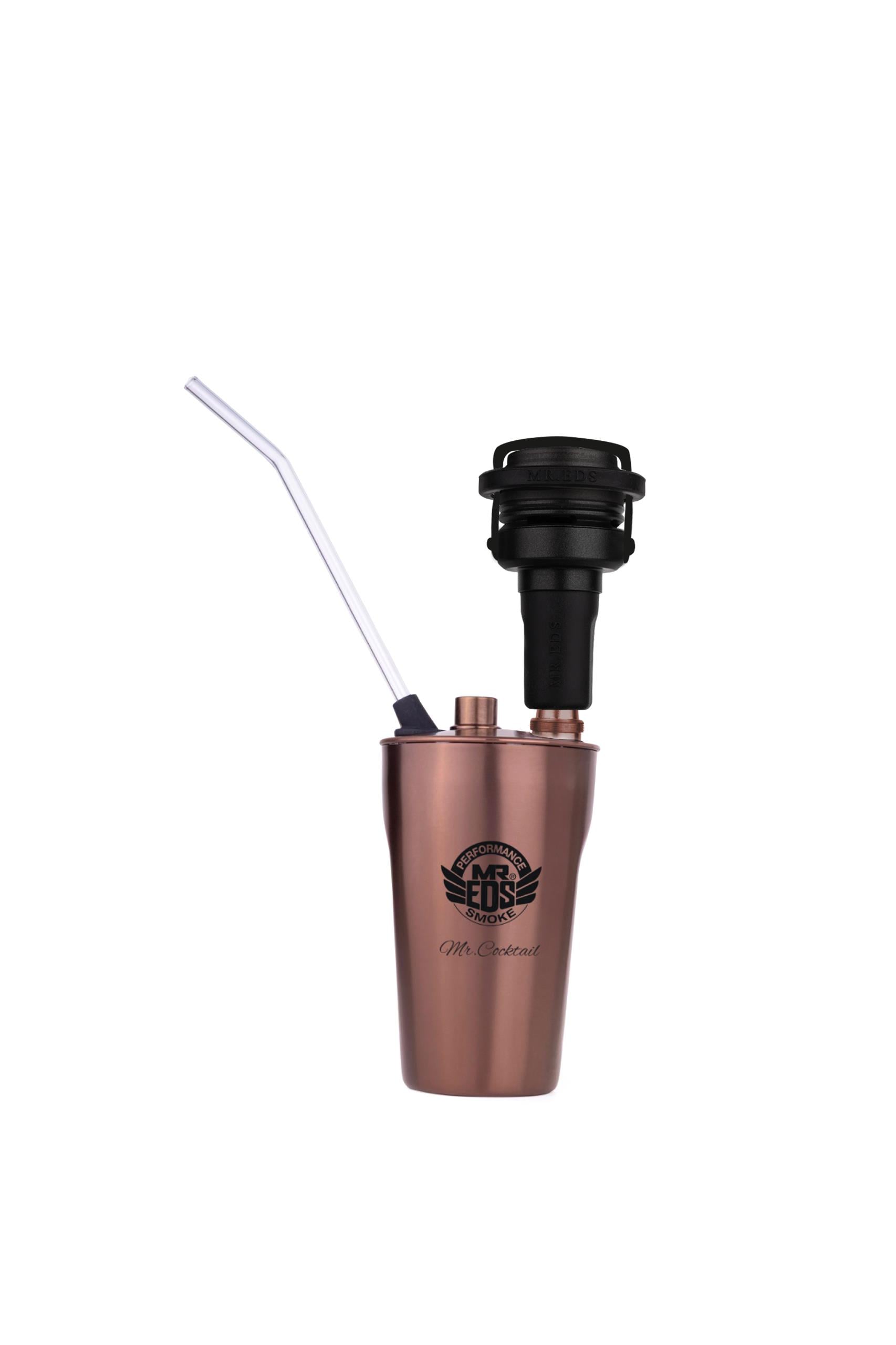 MR.EDS E99 MR.COCKTAIL - Titanyum Seri Roze Nargile Takımı