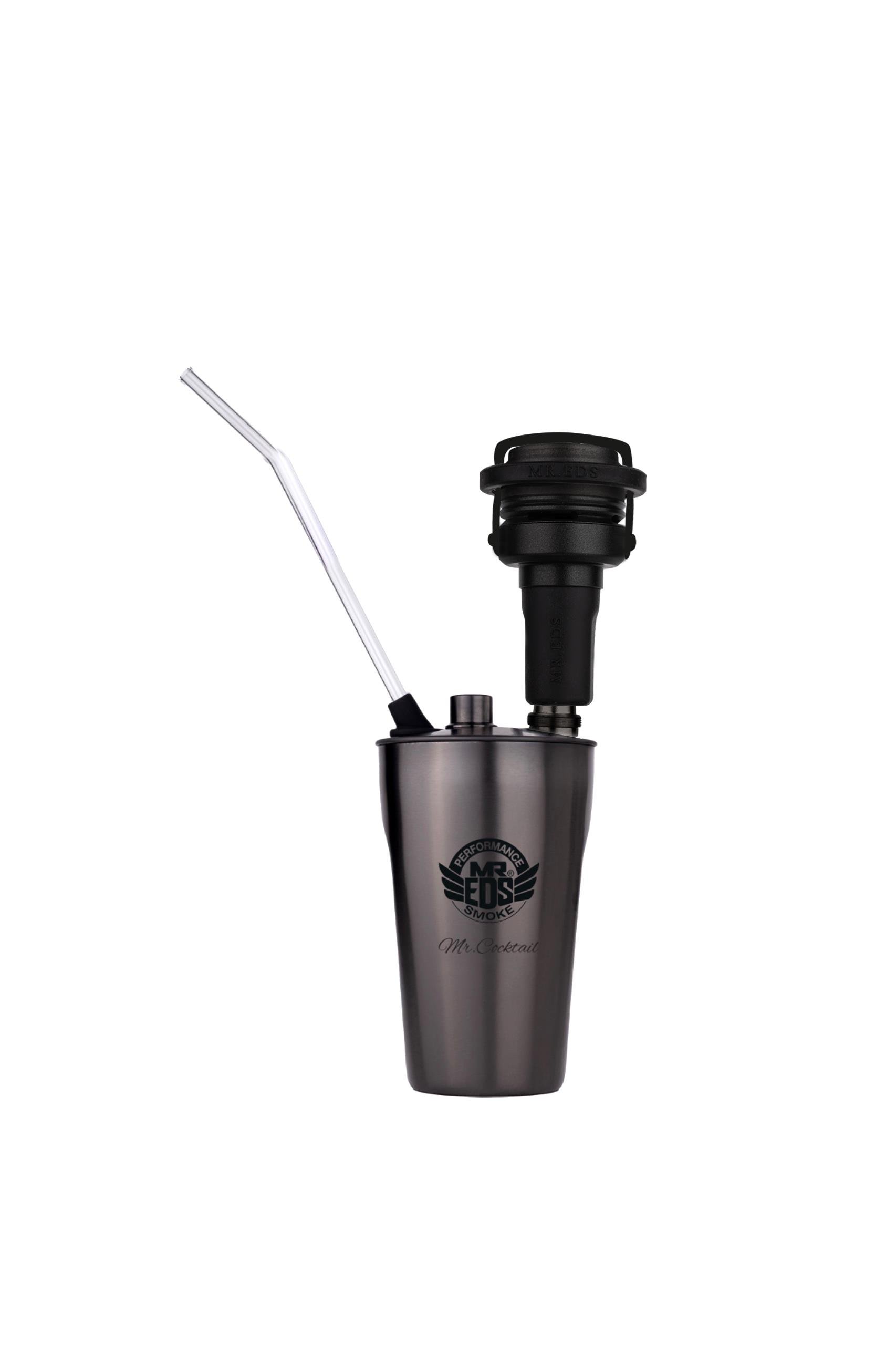 MR.EDS E99 MR.COCKTAIL - Titanyum Seri Black Nargile Takımı