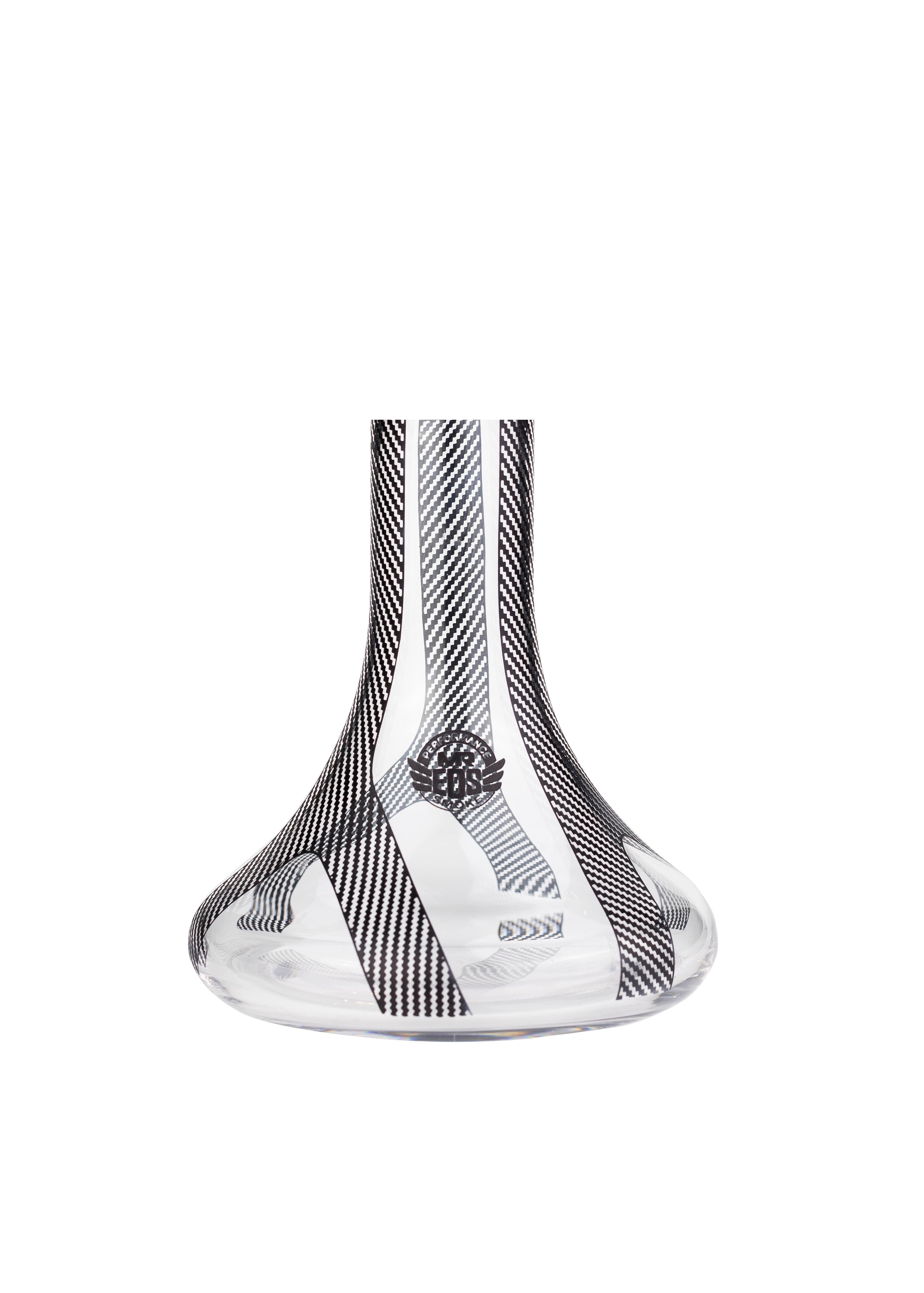 MR.EDS Big Boss Carbon Seri Black Dekor Cam Şişe