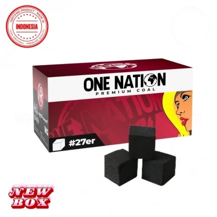 ONE NATİON 27MM NARGİLE KÖMÜRÜ