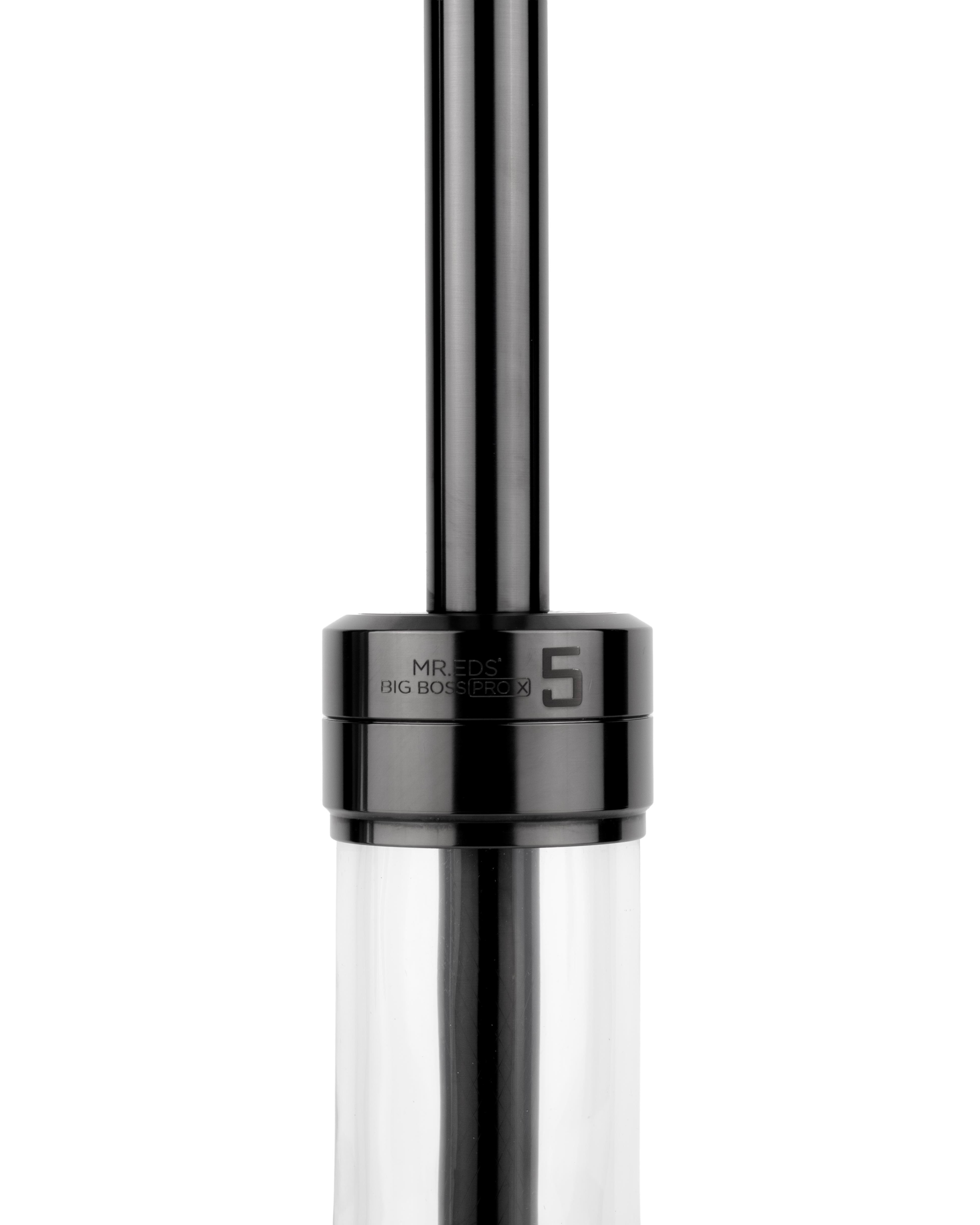MR.EDS E24 BIG BOSS PRO X 5 - Titanyum Seri Black Nargile Takımı
