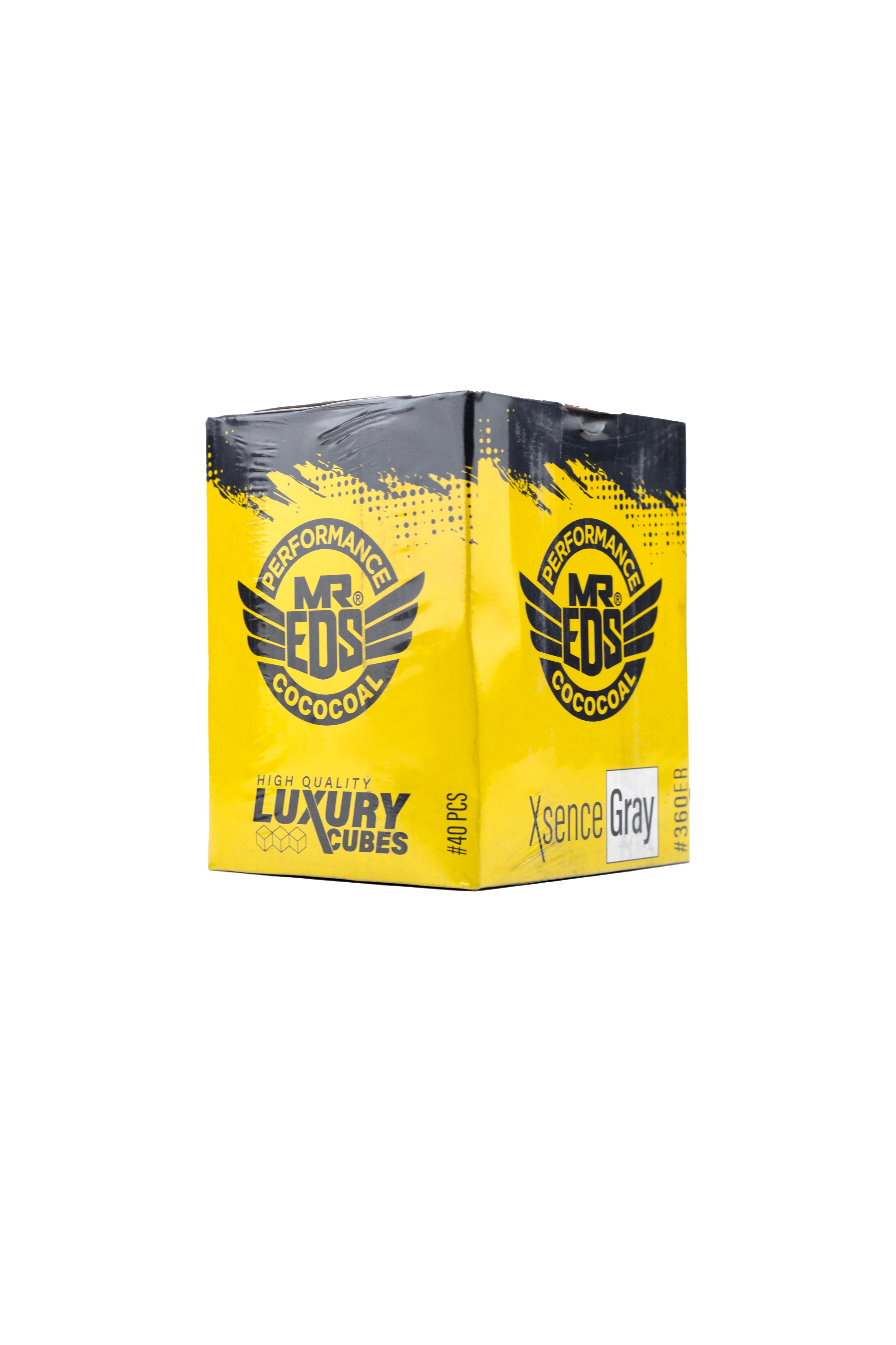 MR.EDS XSENCE GRAY - 360er 1KG Nargile Kömürü (halfmoon)