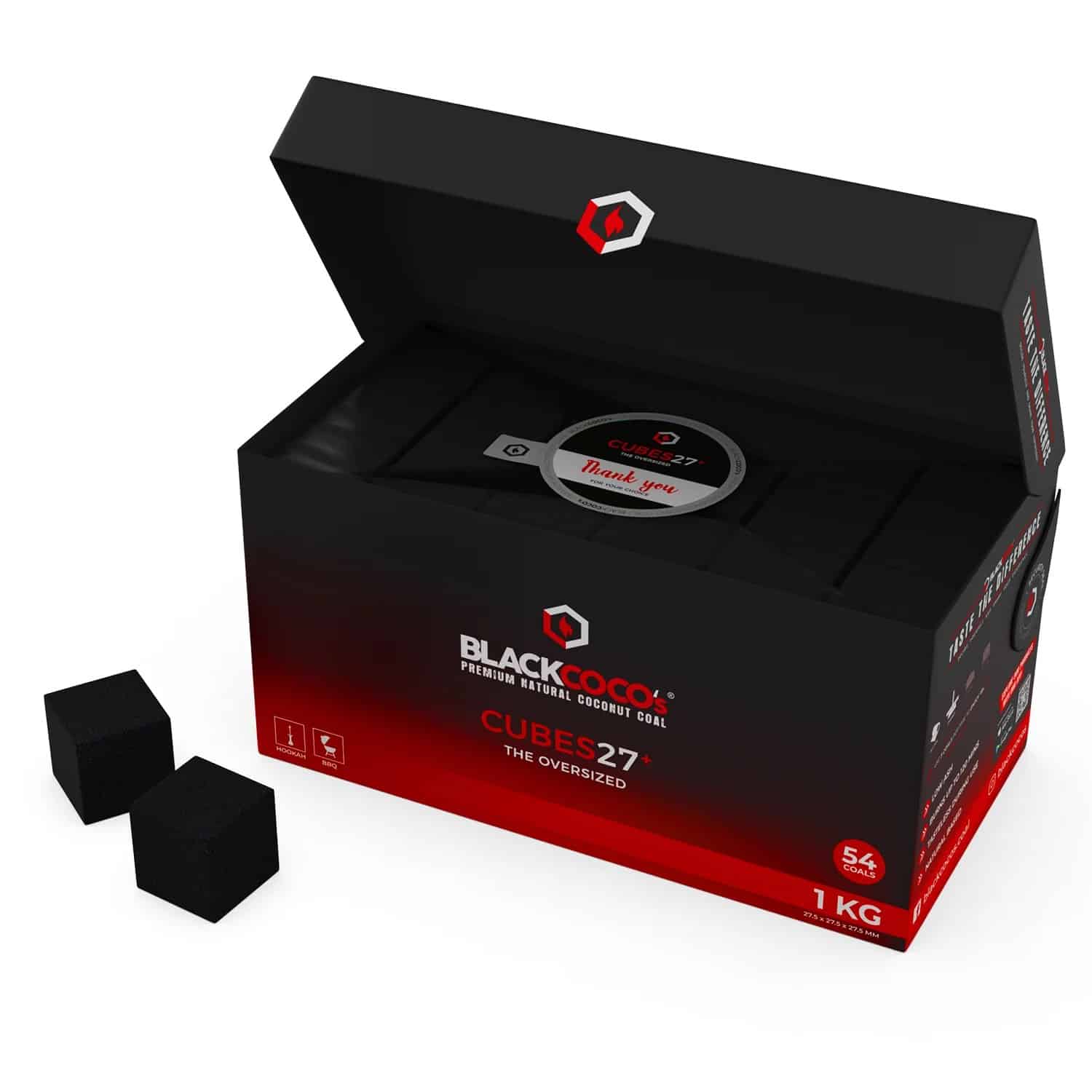 BLACK COCO'S 27MM NARGİLE KÖMÜRÜ